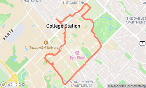 Hard Run route
