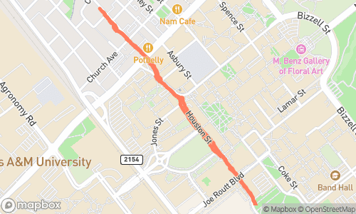 Morning Run route