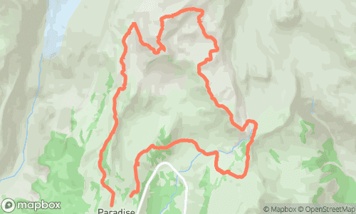 Sunrise Hike route