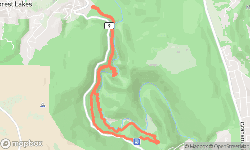 Afternoon Hike route