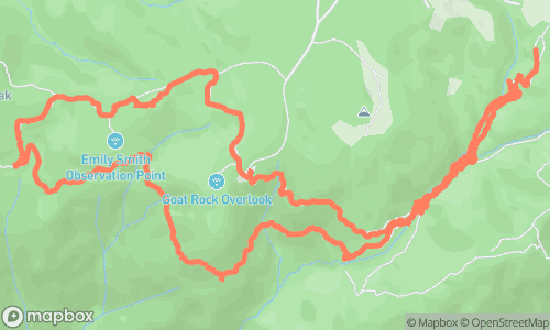 Evening Hike route