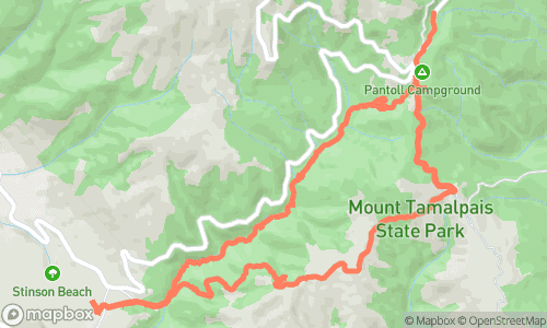 Hike route