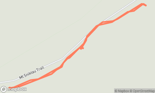 Afternoon Hike route