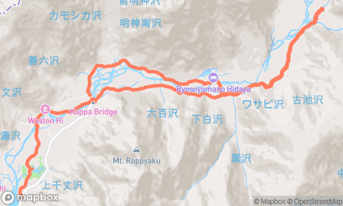 morning hike route